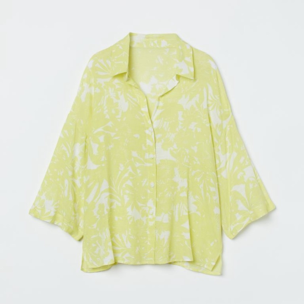 H&M Matching Button Down Short Sleeve / Shorts Set - image 5